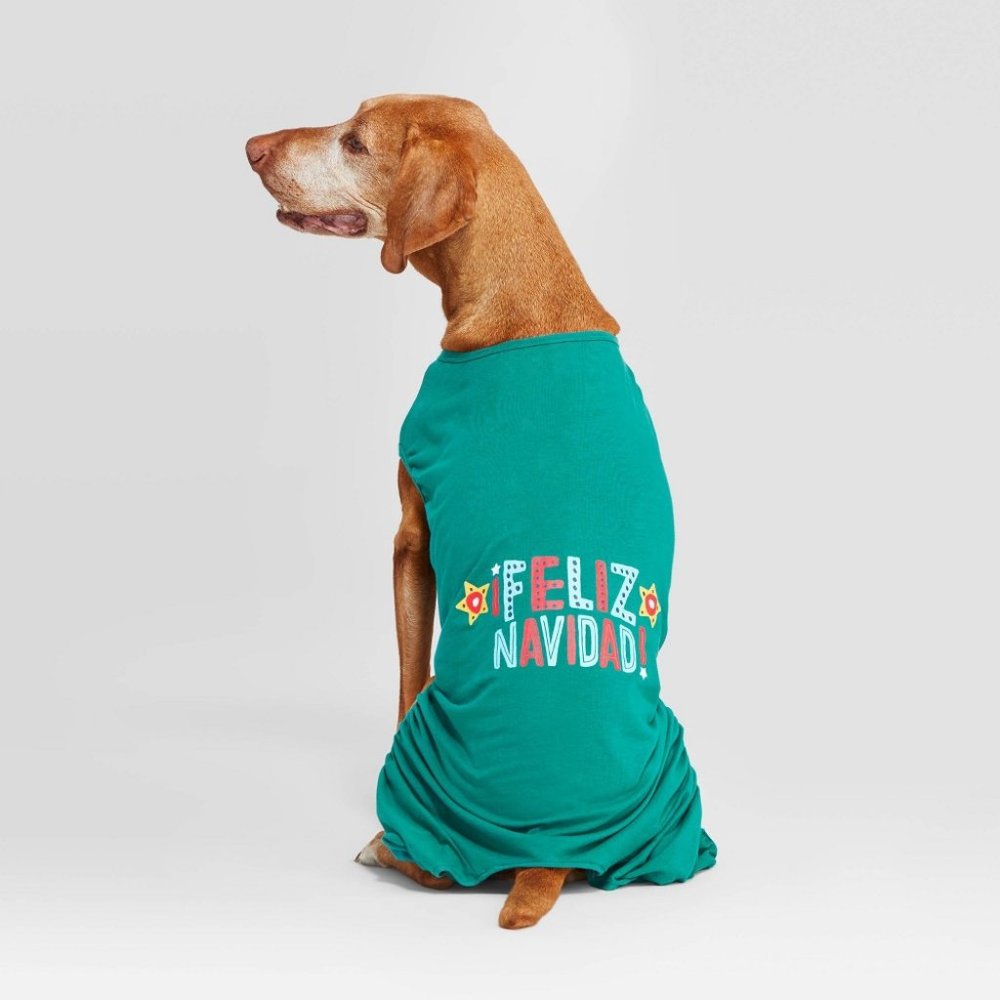 NEW! Feliz Navidad Cat & Dog Christmas Pajamas